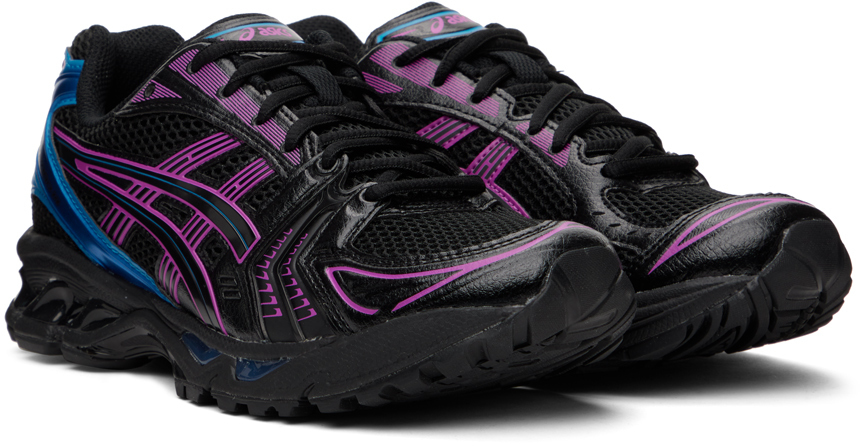 Asics Black Purple Gel Kayano 14 Sneakers, $140 | SSENSE | Lookastic