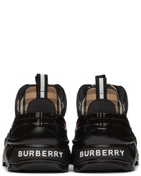 Burberry Black Red Arthur Sneakers