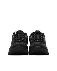 all in Black Rex Sneakers