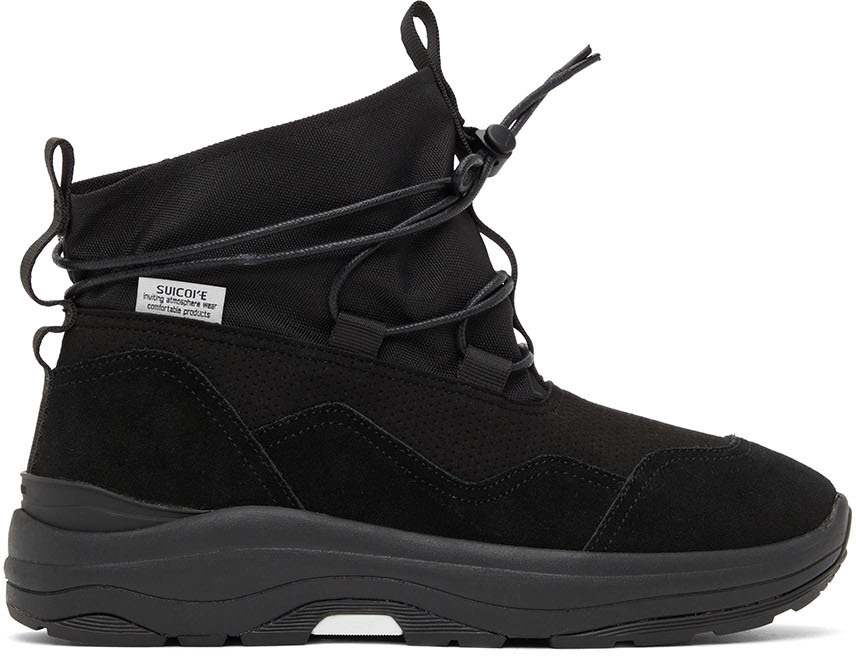 Suicoke Black Robbs Ab Boots, $280 | SSENSE | Lookastic