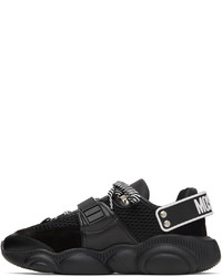 Moschino Black Roller Skates Teddy Sneakers