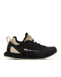 Y-3 Black Runner 4 D Sneakers