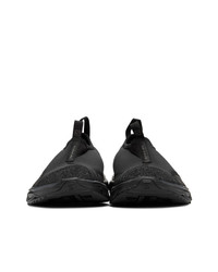 Salomon Black Rx Moc Advanced Slip On Sneakers