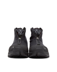 Roa Black Scubo Teri Ankle Boots