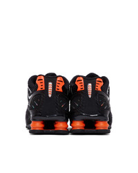 Nike Black Shox Enigma Sneakers