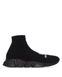 Balenciaga Black Speed Recycle Sock Sneakers