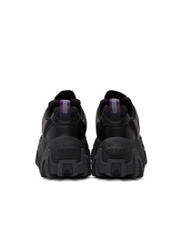 Eytys Black Suede Halo Sneakers