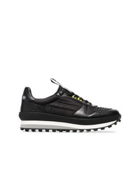 Givenchy Black Tr3 Runner Leather Sneakers