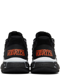 Versace Black Trigreca Sneakers