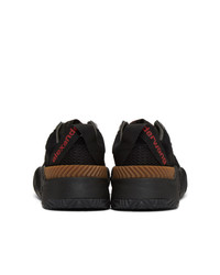 Adidas Originals By Alexander Wang Black Turnout Sneakers
