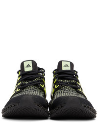 adidas Originals Black Ultra 4d Knit Sneakers