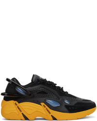 Raf Simons Black Yellow Cylon 21 Sneakers