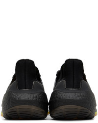 adidas Originals Black Yellow Ultraboost 22 Sneakers