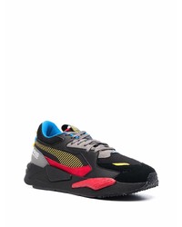 Puma Colour Block Panelled Low Top Sneakers