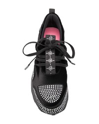 Blumarine Crystal Embellished Sneakers