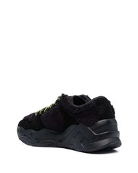 Just Cavalli Faux Fur Chunky Low Top Sneakers