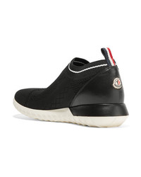 Moncler Giroflee Ed Stretch Knit Slip On Sneakers