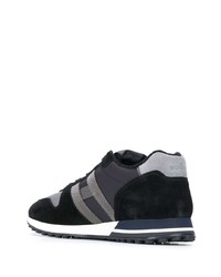 Hogan H383 Panelled Low Top Sneakers