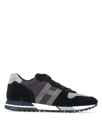 Hogan H383 Panelled Low Top Sneakers