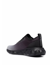 Ea7 Emporio Armani Knitted Low Top Sneakers