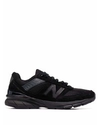 New Balance Logo Patch Panelled Suede Sneakers