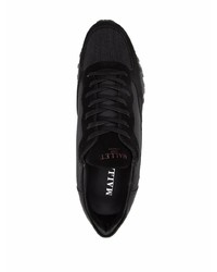 Mallet Logo Print Panelled Sneakers