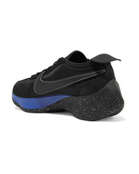 Nike Moon Racer Qs Canvas Leather And Suede Sneakers