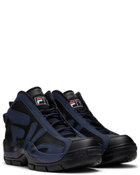 Y/Project Navy Fila Edition Grant Hill Sneakers