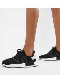 adidas Originals Nmd R1 Trainers In Black And Pink