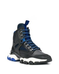 Moncler Panelled High Top Sneakers