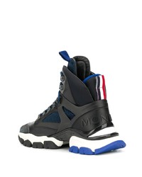 Moncler Panelled High Top Sneakers