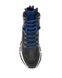 Moncler Panelled High Top Sneakers