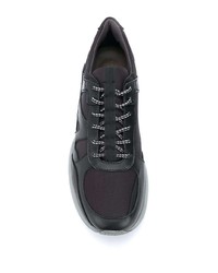 Canali Panelled Lace Up Sneakers