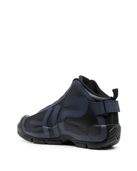 Y/Project Panelled Mid Top Sneakers