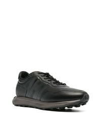 Hogan Polished Finish Lace Up Sneakers