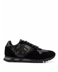 Blauer Queens Camouflage Panelled Sneakers