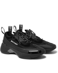 Palm Angels Recovery Leather Suede And Mesh Sneakers