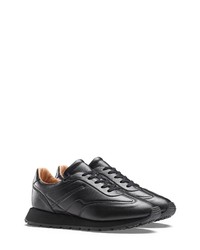 Koio Retro Runner Leather Sneaker In Shadow At Nordstrom