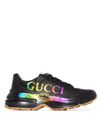 Gucci Rhyton Logo Printed Sneakers