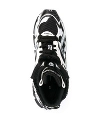Balenciaga Runner Panelled High Top Sneakers