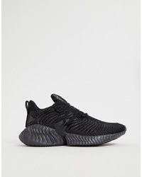 adidas Running Alphabounce Instinct Trainers In Black