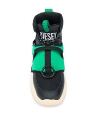 Diesel S Sharquez Mid High Top Sneakers
