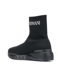 Emporio Armani Sock Hi Top Sneakers