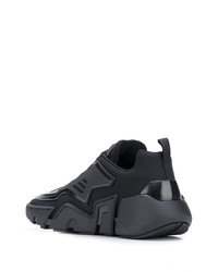 Prada Techno Stretch Low Top Sneakers