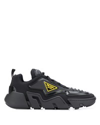 Prada Techno Stretch Low Top Sneakers