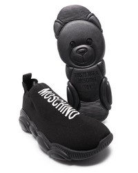 Moschino Teddy Sole Logo Sock Sneakers