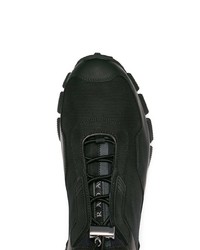 Prada Trail Concealed Lace Up Sneakers