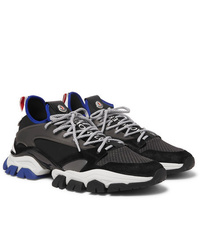 Moncler Trevor Mesh Neoprene Suede And Rubber Sneakers