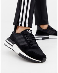 adidas Originals Zx 500 Rm Trainers In Black