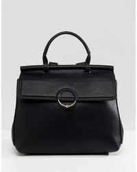 ASOS DESIGN Backpack With Ring And Ball Detail
